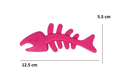 Colorful Fish Shape Pet Chew Toy