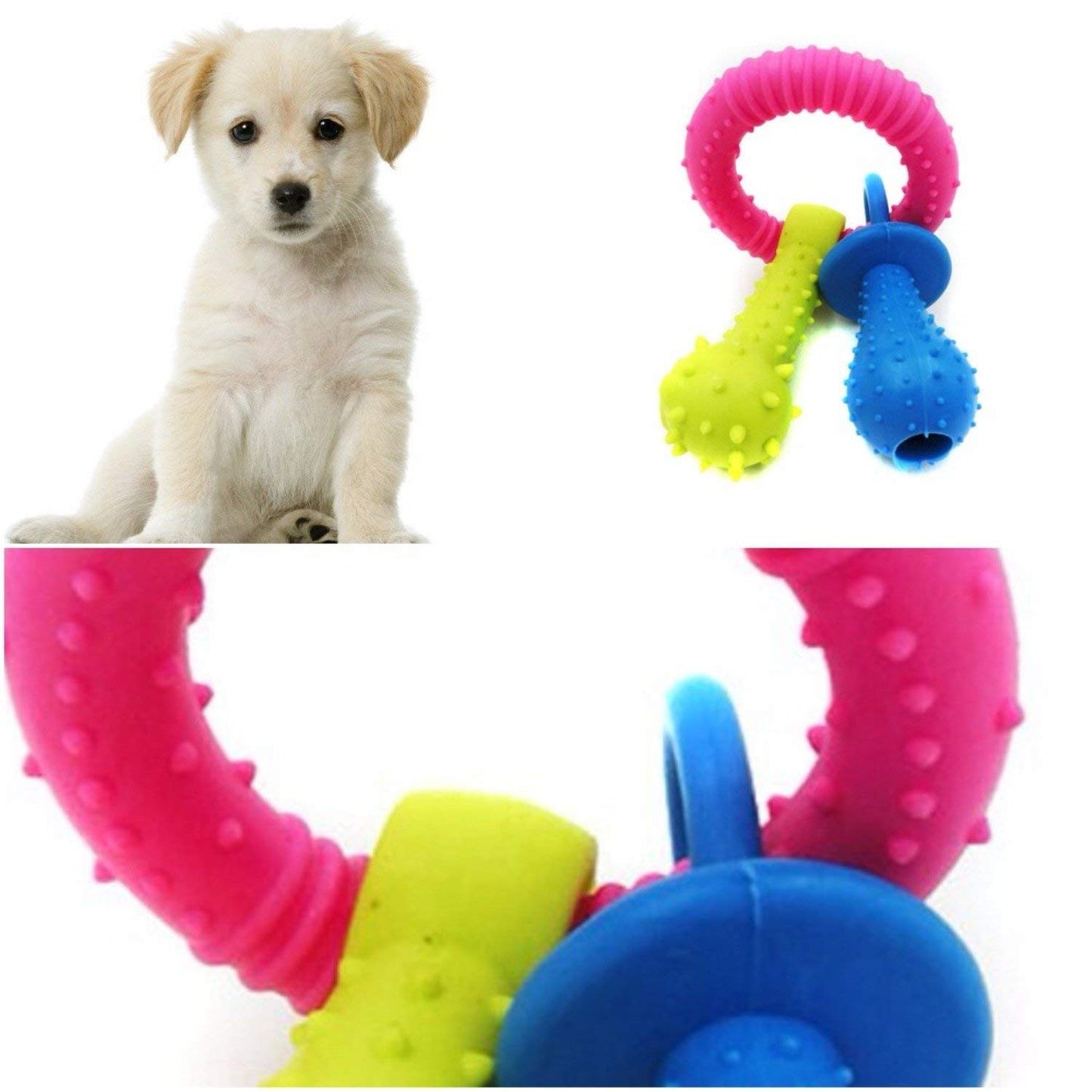 Rubber Puppy Training Chew Toy