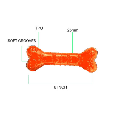 Natural Rubber Puppy Chew Bone