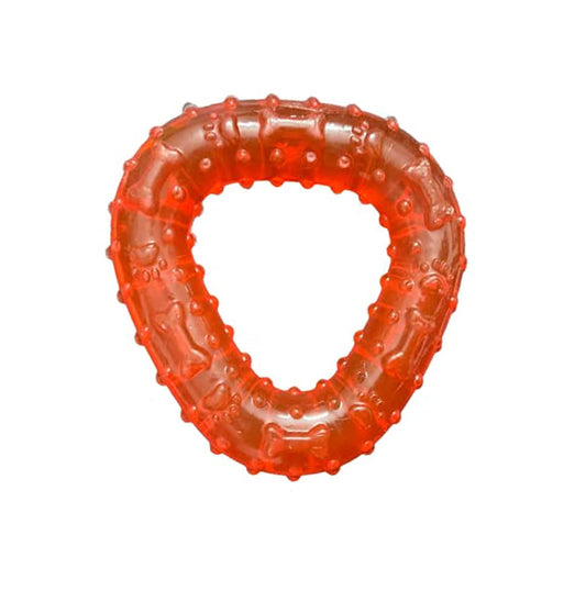 Natural Rubber Triangle Chew Toy