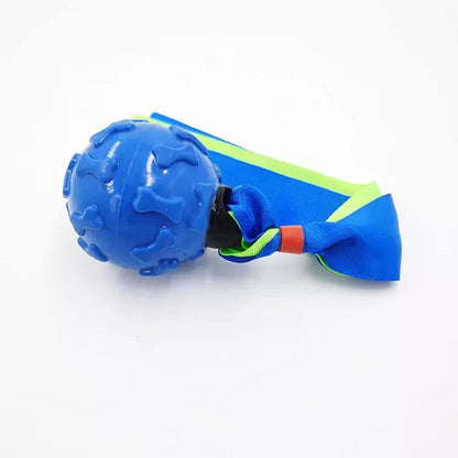 Tough Dog Ball Rope Toy