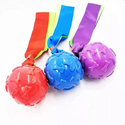Tough Rope Ball Dog Toy