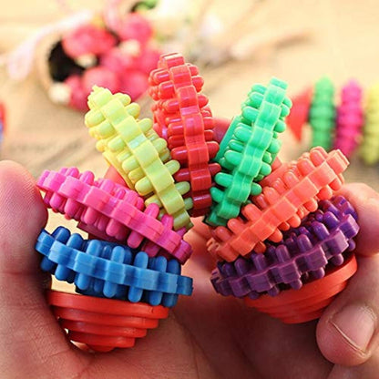 Colorful Rubber Ring Dog Toy
