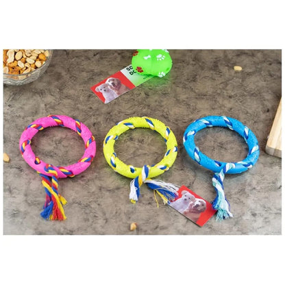 Rubber Ring Rope Dog Toy