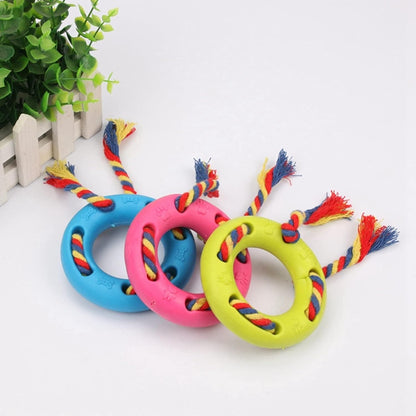 Small Rubber Ring Puppy Toy
