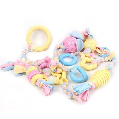 Teeth Cleaning Chew Toys for Small Medium Large Dogs