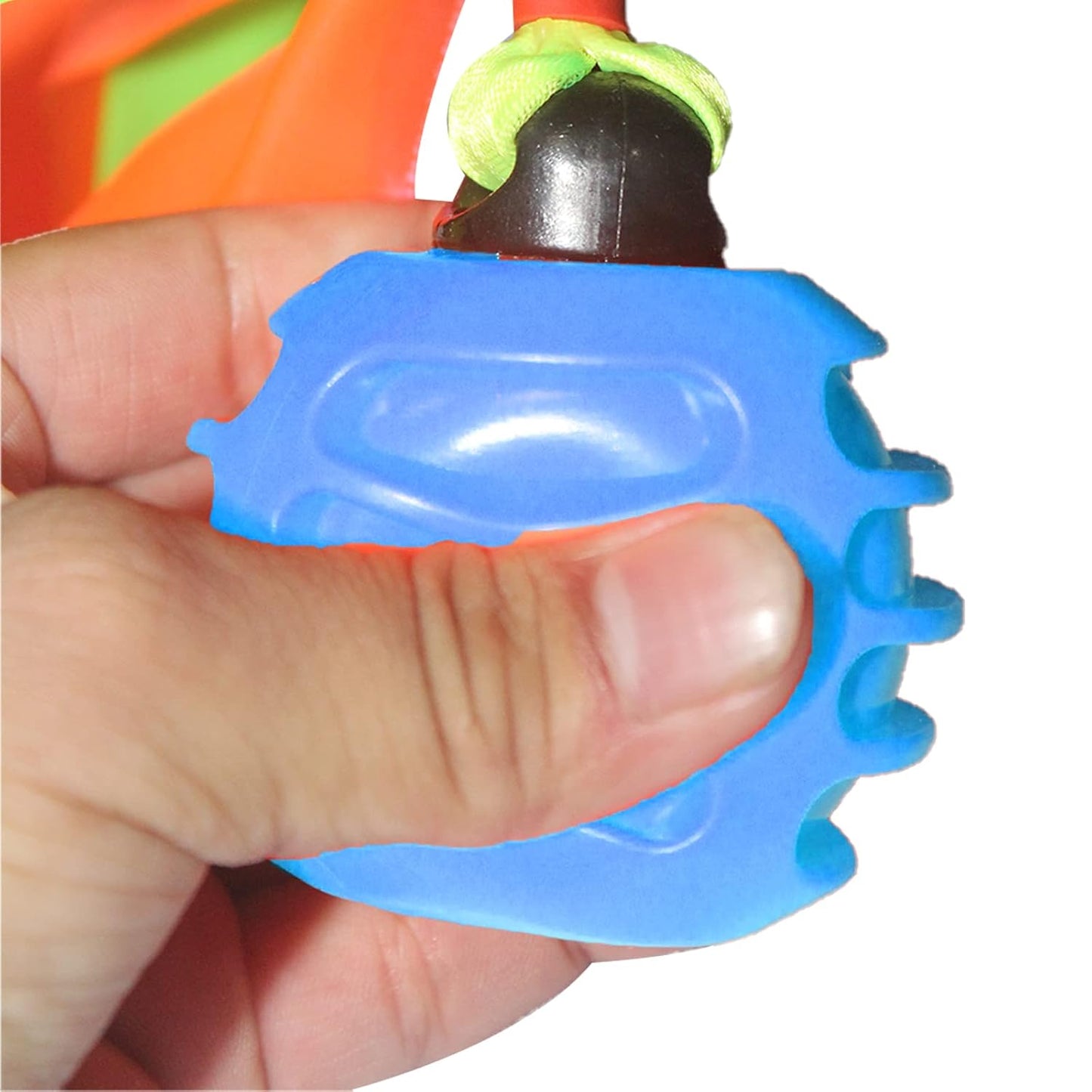 Squeaky Dog Toy TPR  Ball , Ribbon Tails