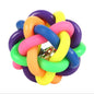 Dog Toy Rainbow Rubber Ball