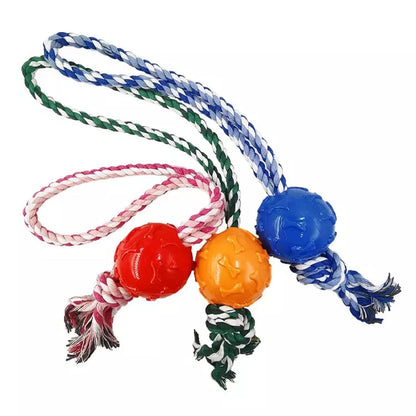 Reinforced Tug & Fetch Rope Ball