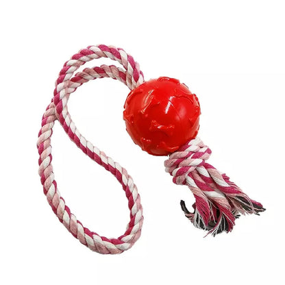 Extreme Tough Rope Fetch Ball