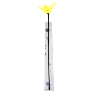 Feather Worm Teaser Cat Wand