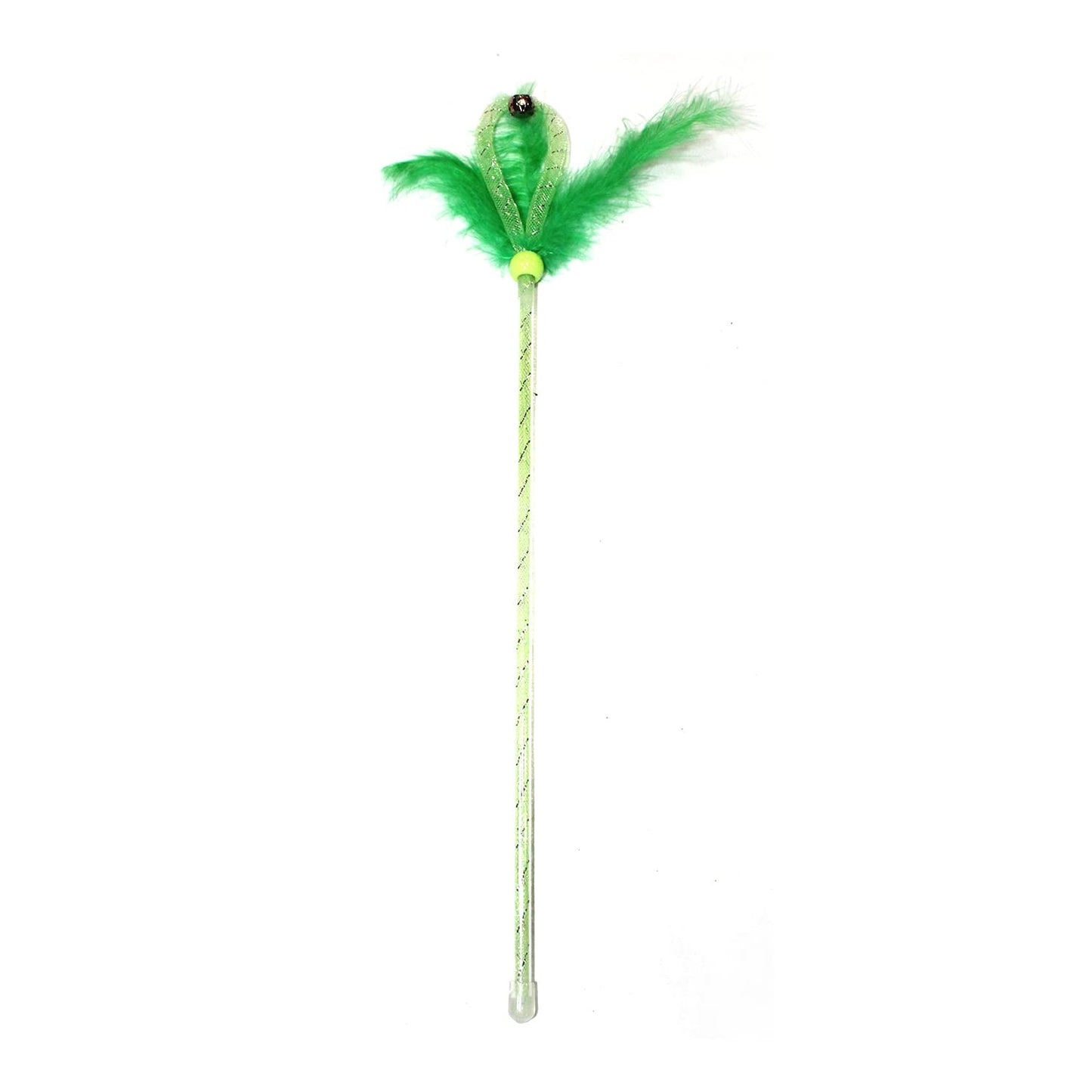 Feather Bell Interactive Cat Wand