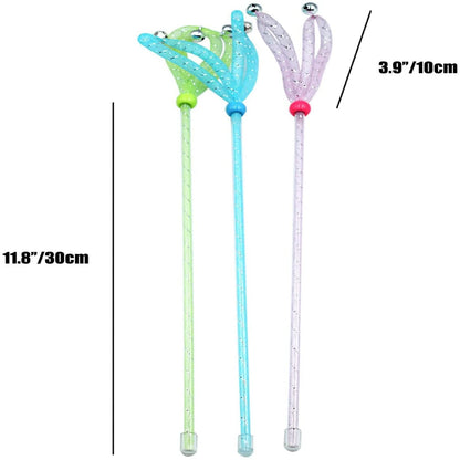 Colourfull Spring Bell Cat Wand