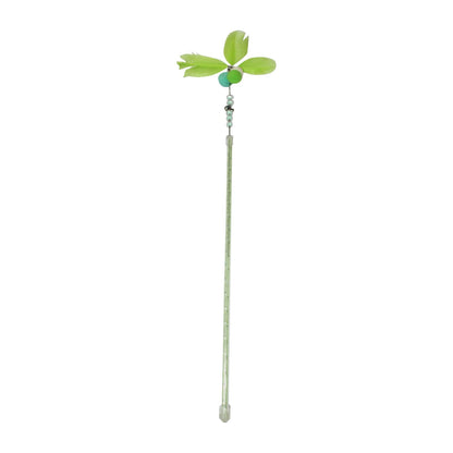 Feather Puff Pearl Cat Wand