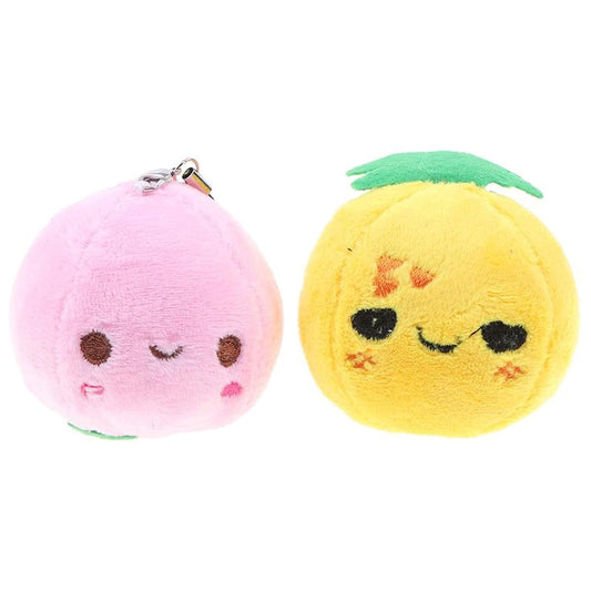 Mini Plush Fruit Cat Toys