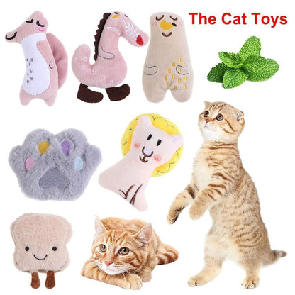 Interactive Soft Plush Toy for Cats