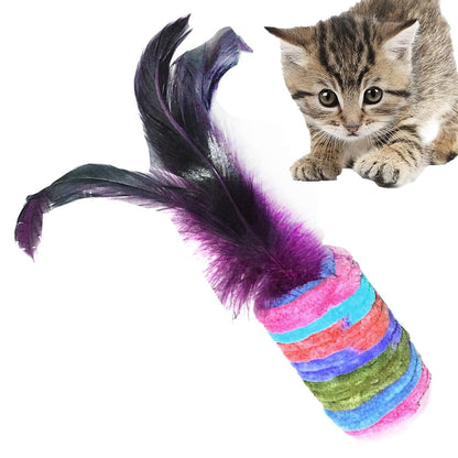 Cat Feather Toss Toys
