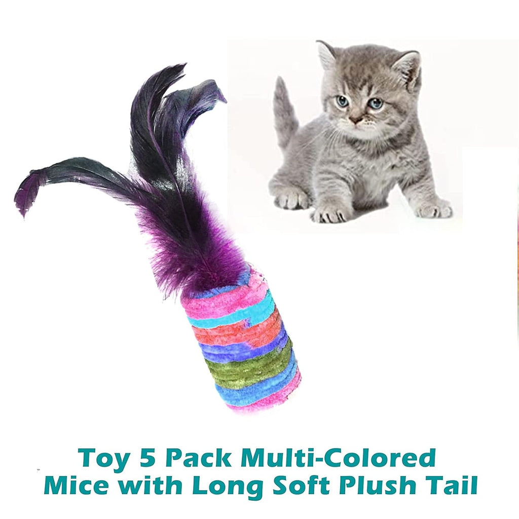 Cat Feather Toss Toys