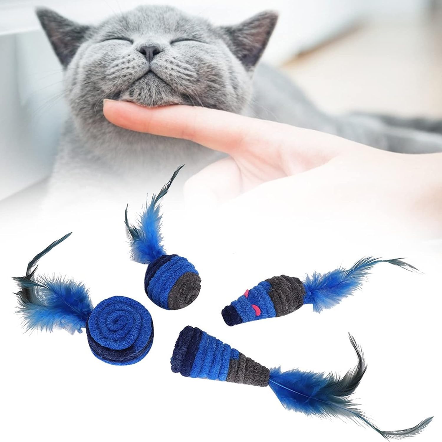 Interaction Plush Toy for Cat