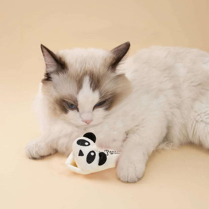 Panda Pattern Cat Toys, Chewable