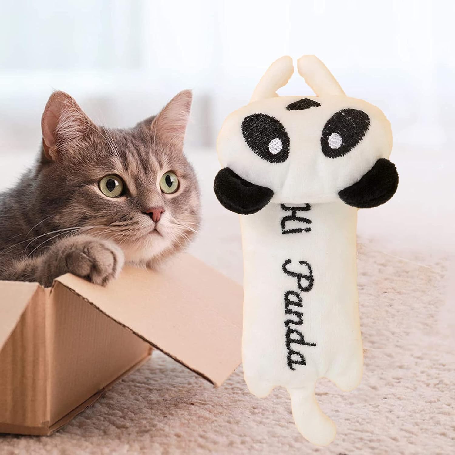 Panda Pattern Cat Toys, Chewable