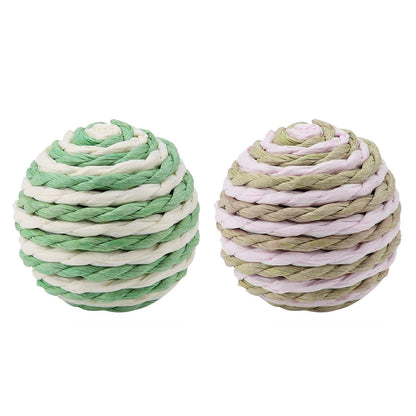 Sisal Rattle Cat Ball Toy