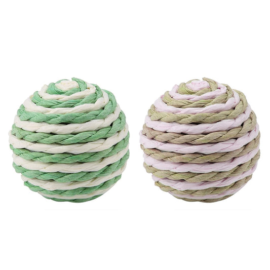 Sisal Rattle Cat Ball Toy