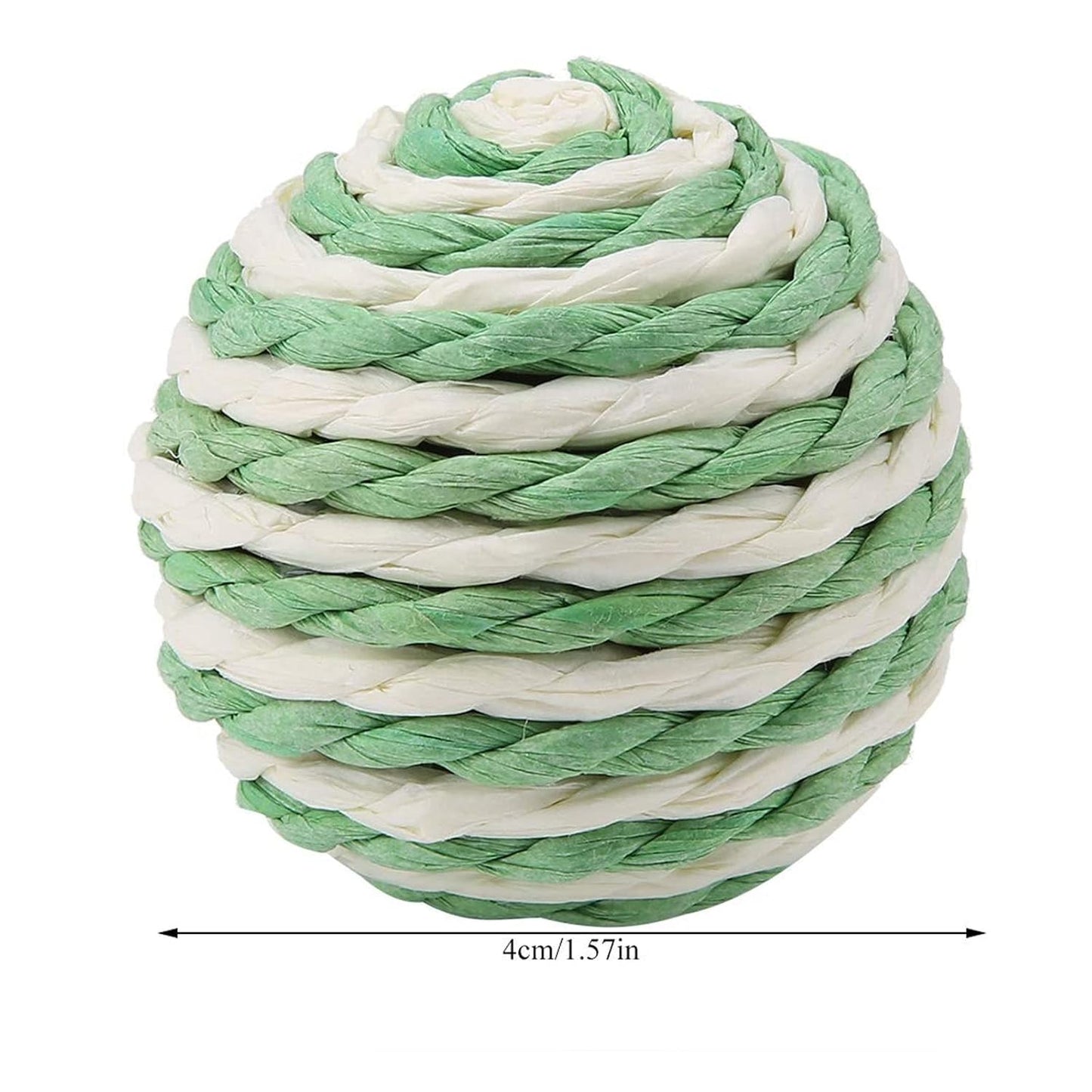 Sisal Rattle Cat Ball Toy