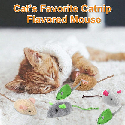 Fake Mouse Toy Kitten Cat