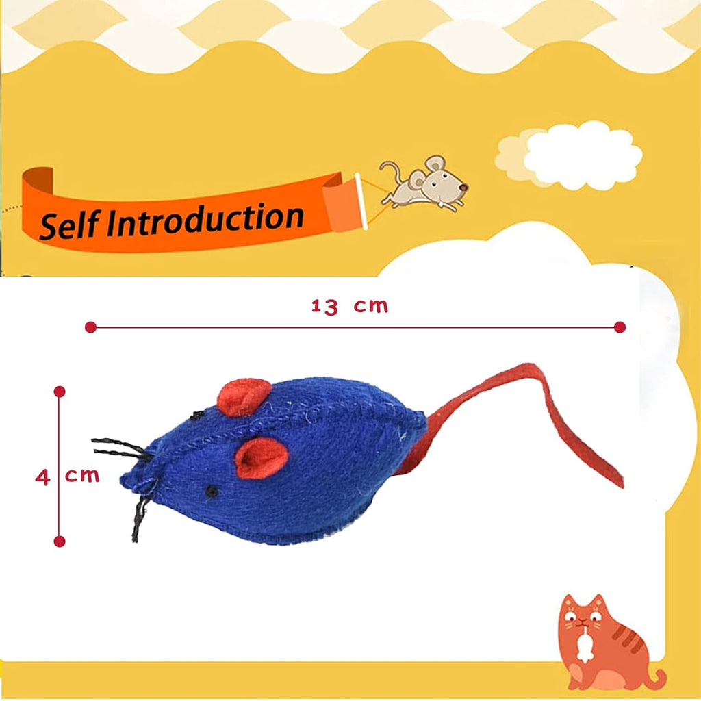 Fake Mouse Toy for cats-2pcs
