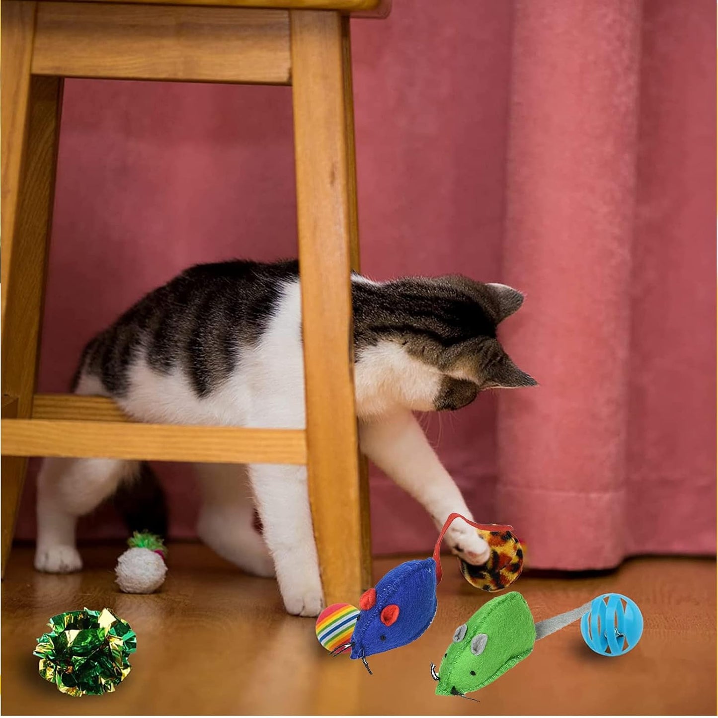 Fake Mouse Toy for cats-2pcs