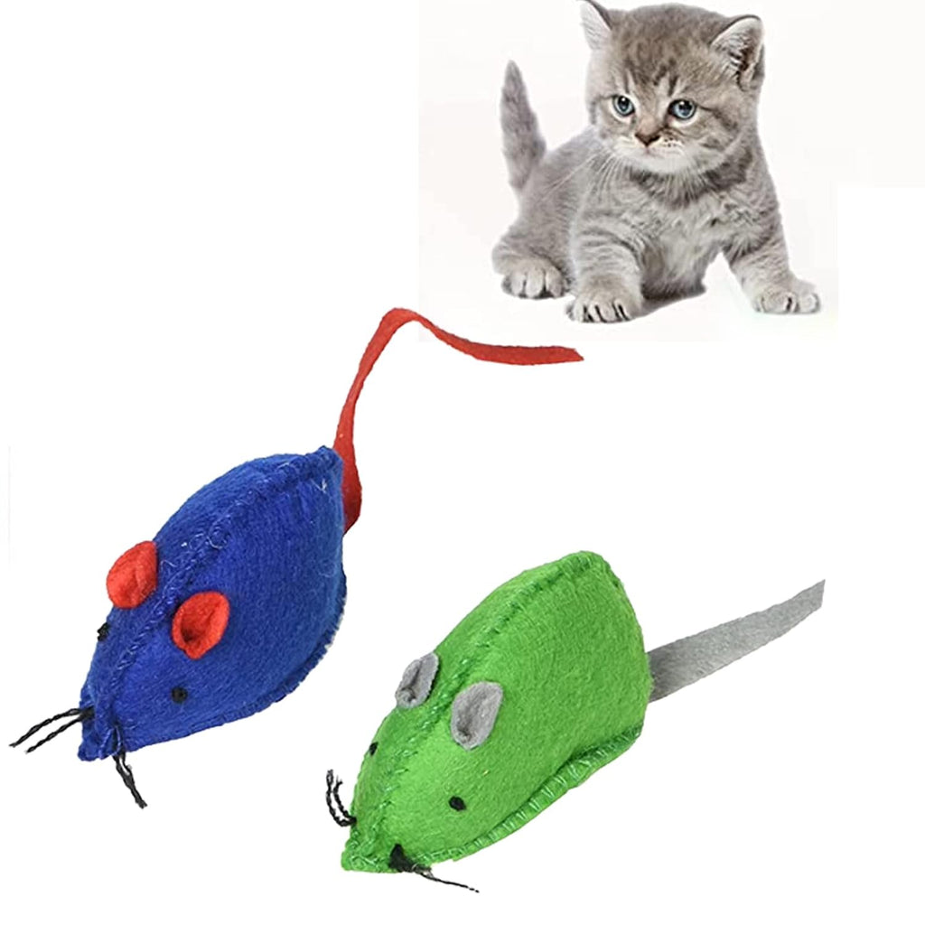 Fake Mouse Toy for cats-2pcs