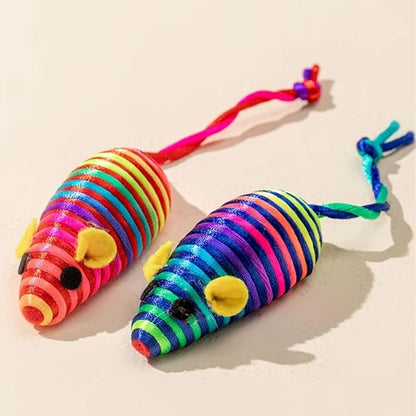 Sisal Mouse Cat Toy Duo