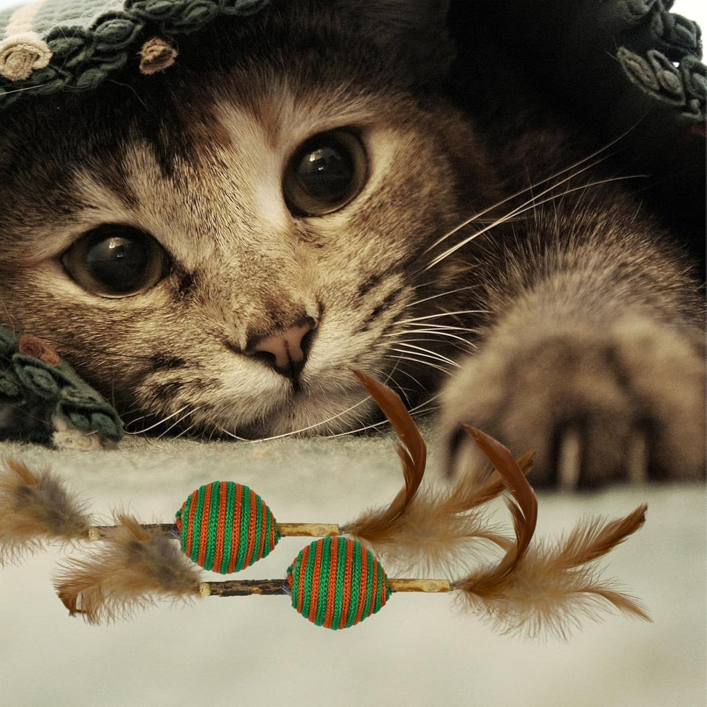 Soft Plush Furry Funny Cat Balls