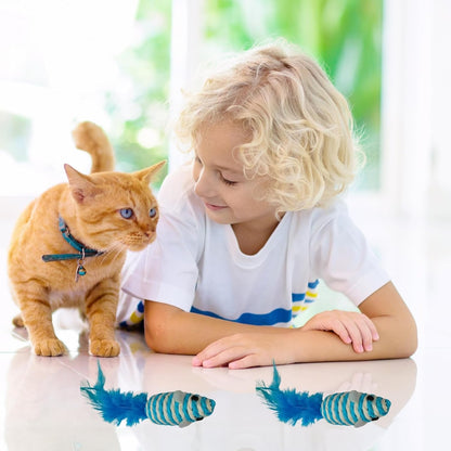Sisal Rattle Mouse Cat Toy