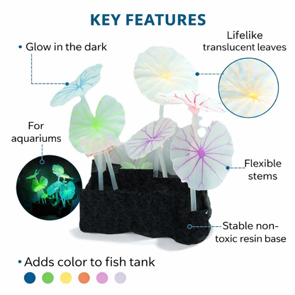 Luminous Silicone Lotus Ornament