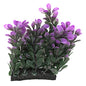 Green Purple Aquarium Grass Plant
