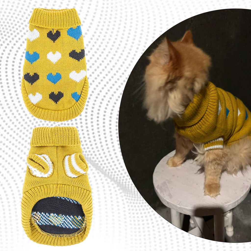 Winter Coat Sweater for Small Pets