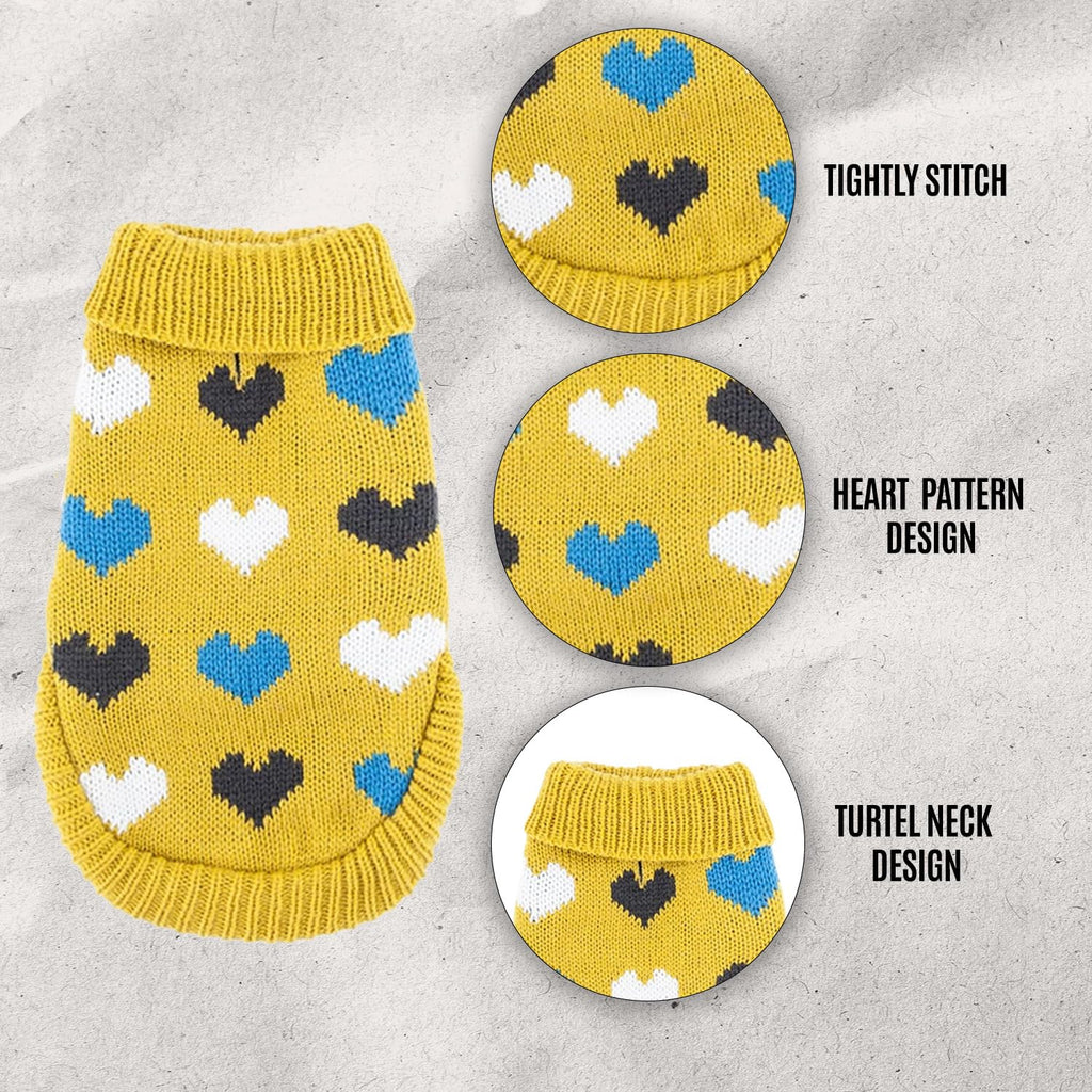 Winter Coat Sweater for Small Pets