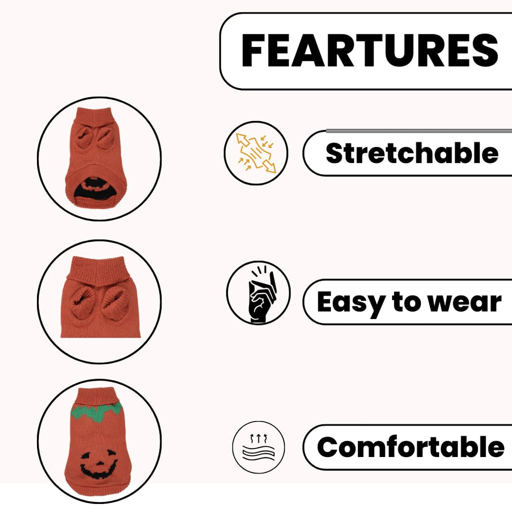 Knitted Turtleneck Dog Sweater