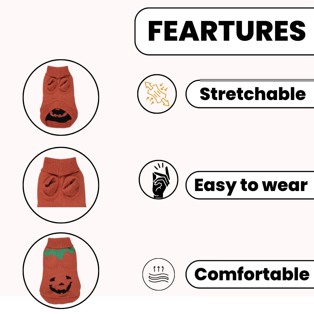 Knitted Turtleneck Dog Sweater
