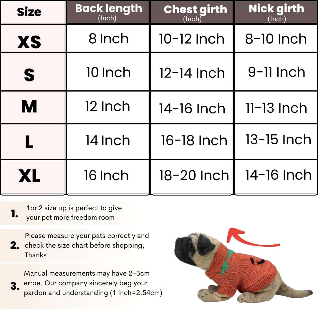 Knitted Turtleneck Dog Sweater