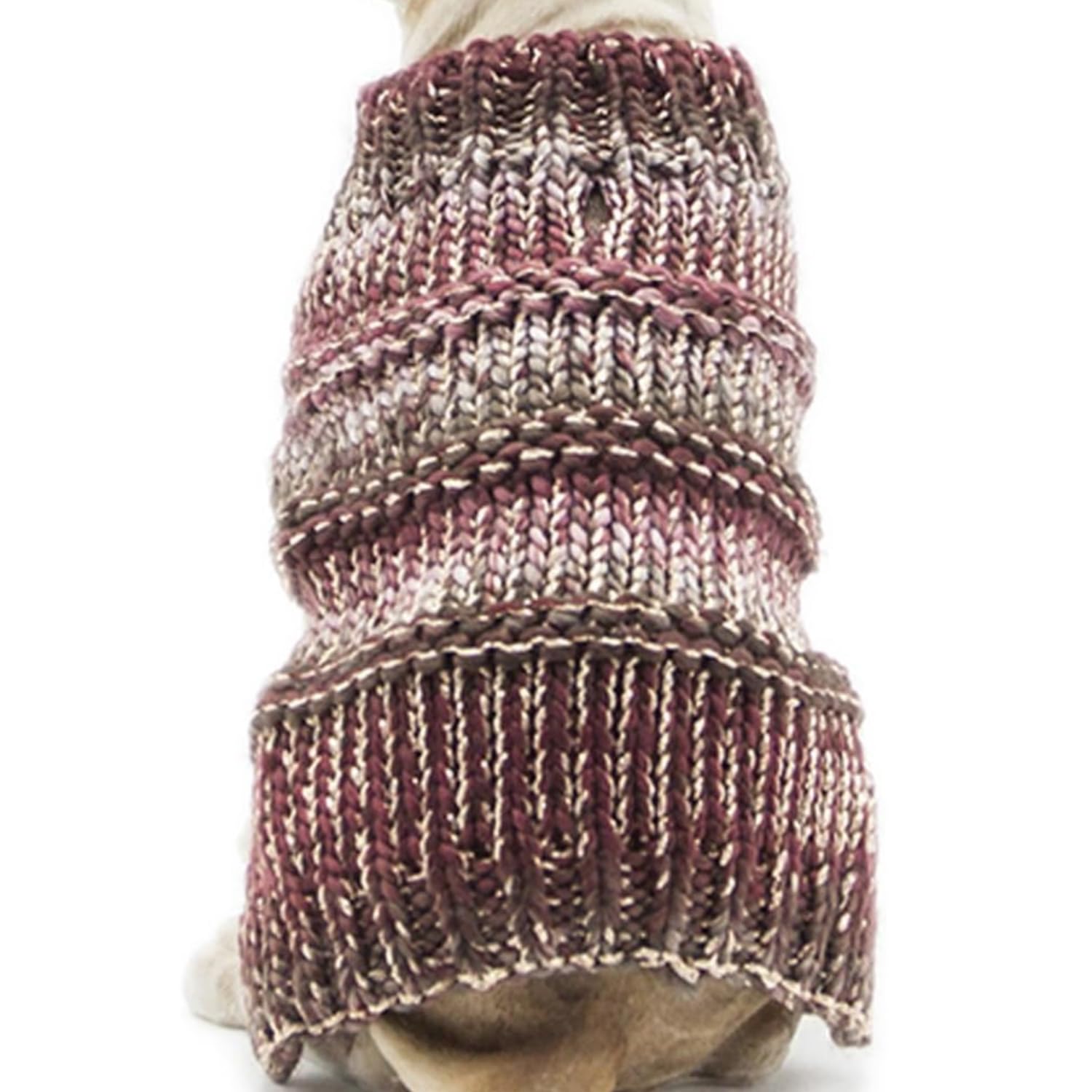 Knitted Turtleneck Sweater for Pets