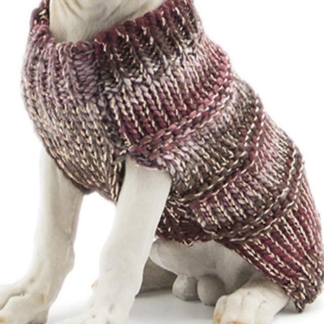 Knitted Turtleneck Sweater for Pets