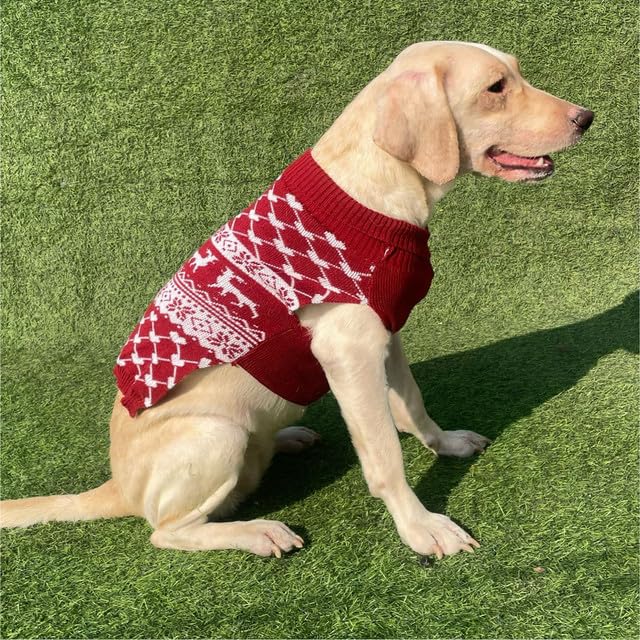 Dog Christmas Sweater - Pet Winter Knitwear