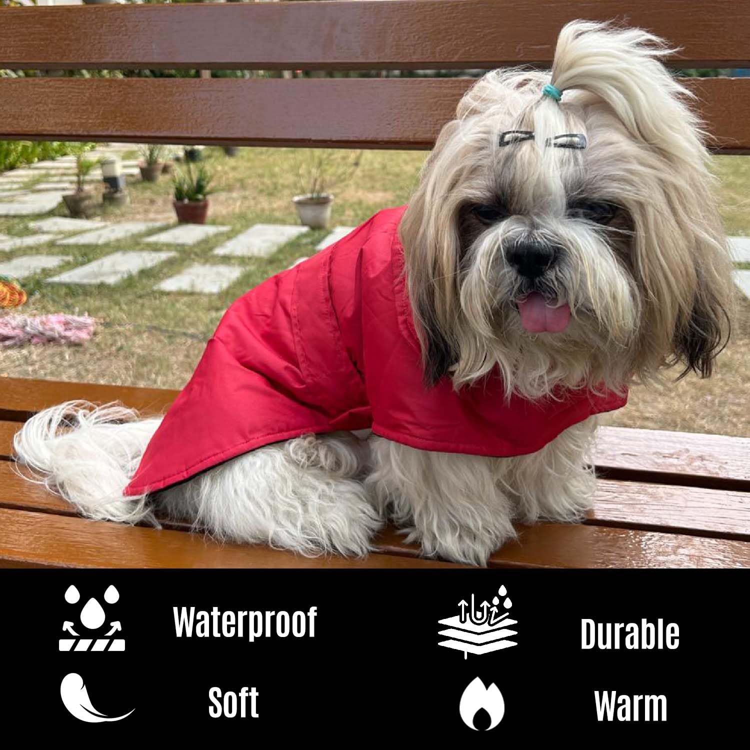 Winter Dog Jacket, Hooded Pet Coat