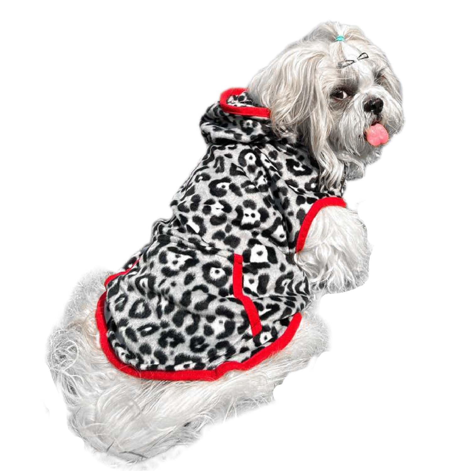 Dog Sweater with Leash Hole