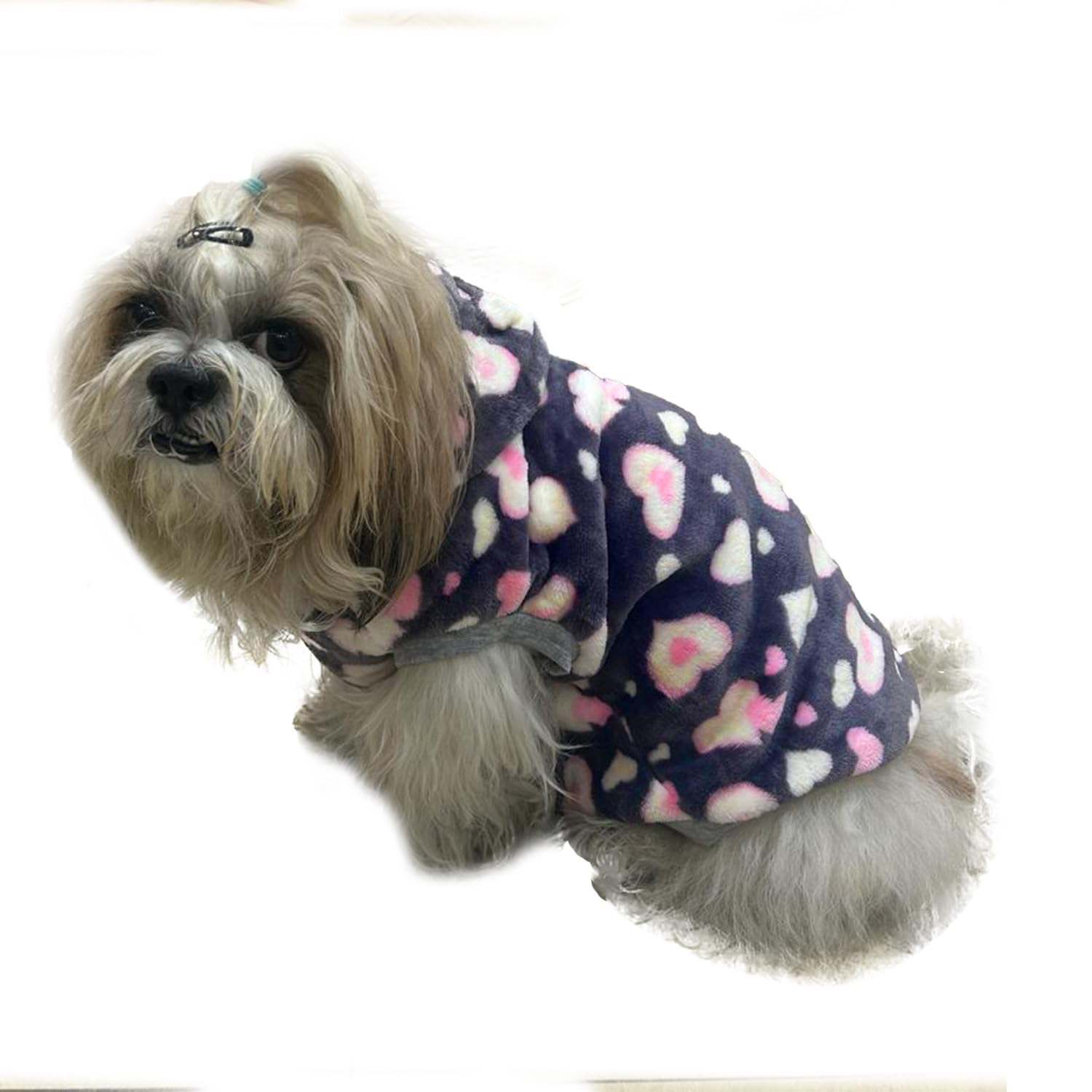 Polka Dot Winter Dog Sweater