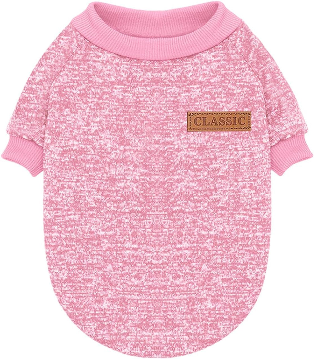 Warm Knit Dog Sweater for all Breeds