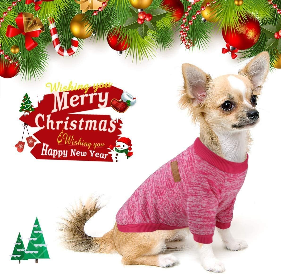Warm Knit Dog Sweater for all Breeds